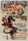Le Pôle Nord, 18, rue de Clichy. Patinage perpétuel sur vraie glace (1895)