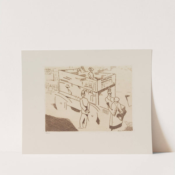 Le policeman, Londres (1913) by Jean-Émile Laboureur