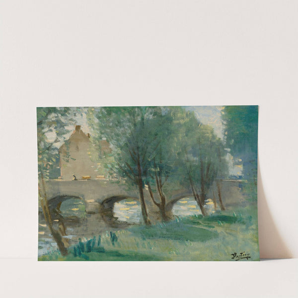 Le Pont by Pierre-Eugène Montézin