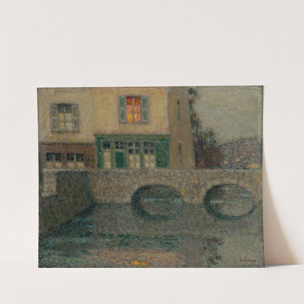 Le Pont by Henri Le Sidaner