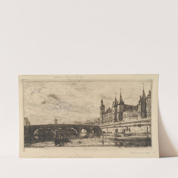 Le Pont au Change by Charles Meryon