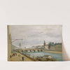 Le Pont au Change, vu du quai de Gesvres by Jean-Baptiste-Camille Corot