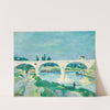 Le Pont De Charenton, Ile De France by Armand Guillaumin