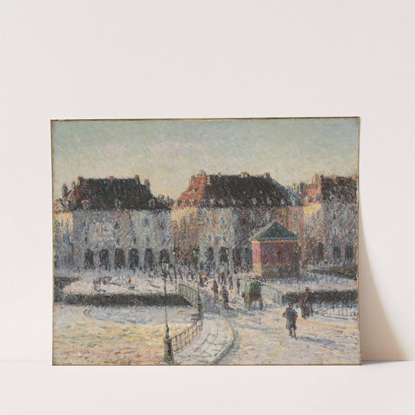 Le pont de la Poissonnerie à Dieppe by Gustave Loiseau