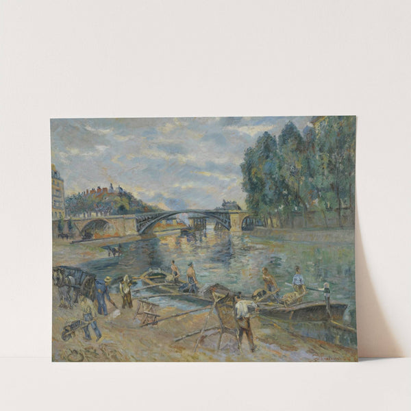 Le Pont De Sully, Paris (circa 1886) by Armand Guillaumin