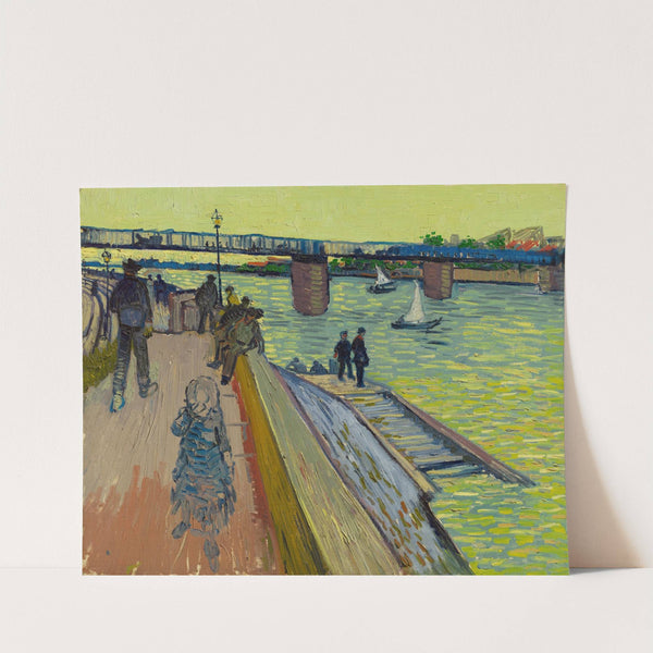 Le pont de Trinquetaille (1888) by Vincent van Gogh