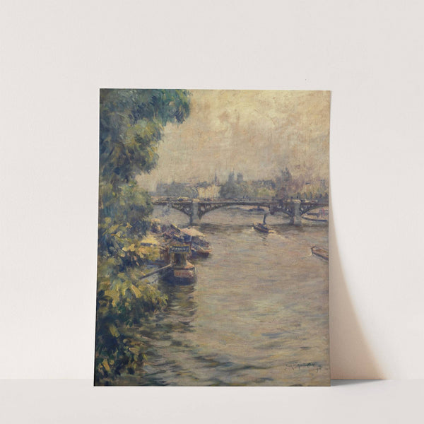 Le pont du Carrousel by Frank Milton Armington