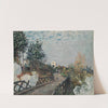 Le pont du chemin de fer (circa 1880) by Alfred Sisley