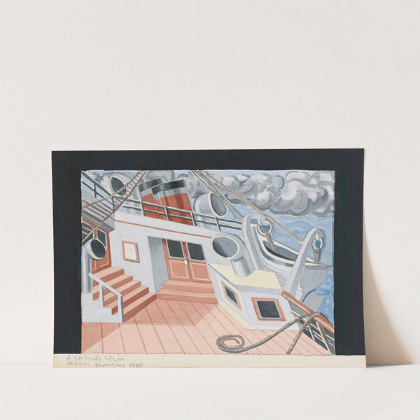 Le Pont D'un Transat by Juan Gris