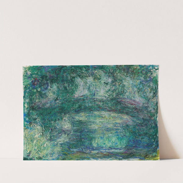 Le pont japonais (1918-1924) by Claude Monet