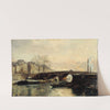 Le pont Marie vu du quai des Célestins by Paul Schaan