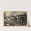 Le Pont Neuf (1901) by Auguste Louis Lepère