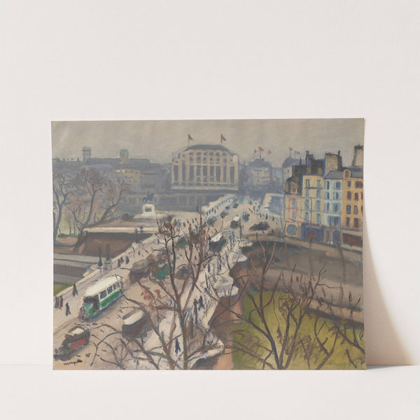 Le Pont-Neuf (1937) by Albert Marquet