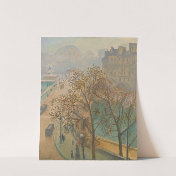 Le Pont-Neuf, Brume D’automne (1938) by Albert Marquet