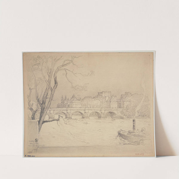 Le Pont-Neuf et la Cité by Ferdinand Boberg