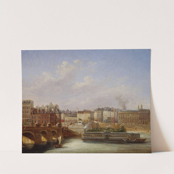 Le Pont-Neuf et le quai de Conti by Paul Mallard
