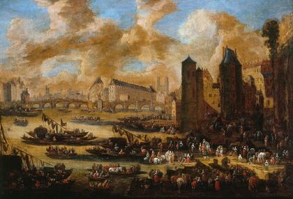 Le Pont-Neuf, la Cité, la Tour et la Porte de Nesle