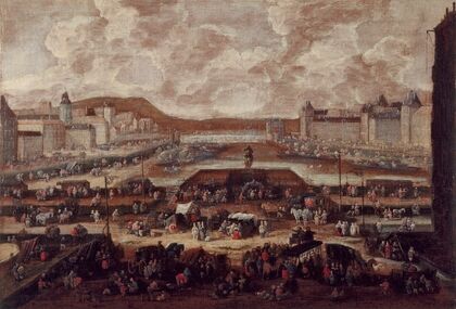 Le Pont-Neuf, la Seine et le Louvre
