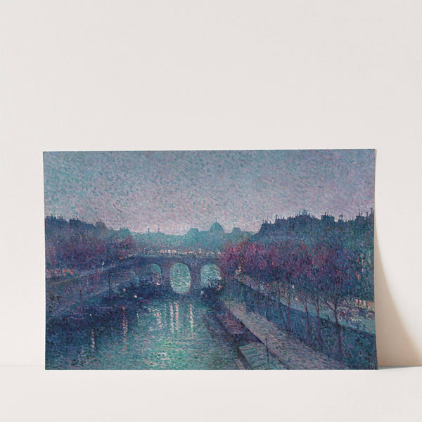 Le Pont-Neuf, La Seine, Petit Bras (1900) by Maximilien Luce