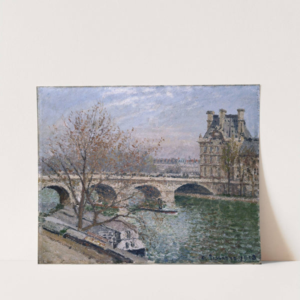 Le Pont Royal et le Pavillon de Flore (1903) by Camille Pissarro