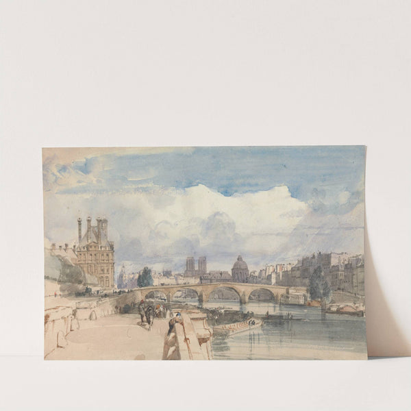 Le Pont Royal, Paris by Thomas Shotter Boys