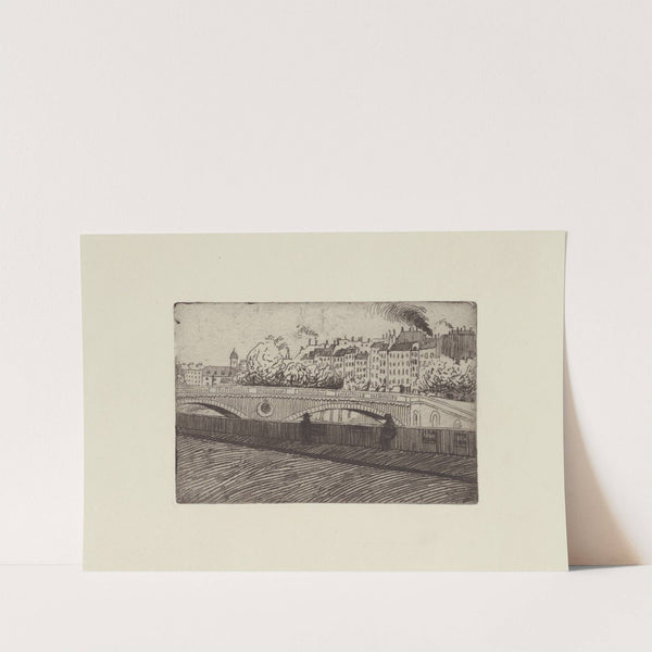 Le pont St Michel (1893) by Félix Vallotton