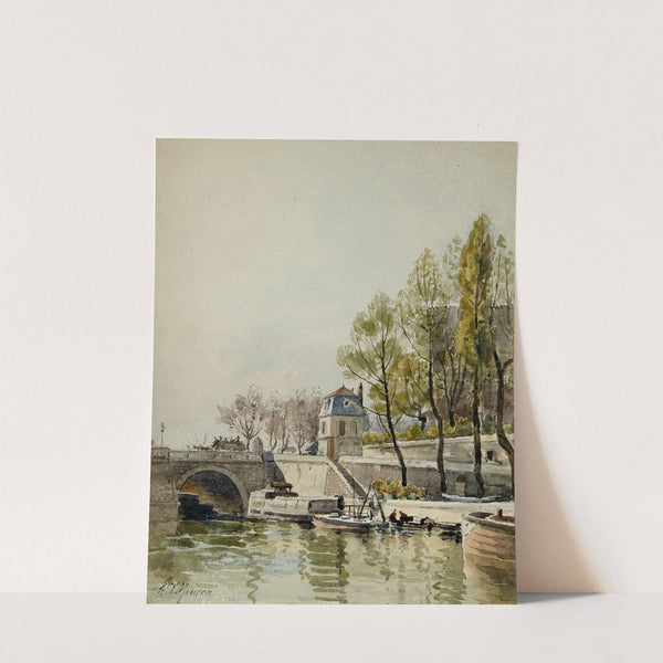 Le pont Sully by Henri Laurent Mouren