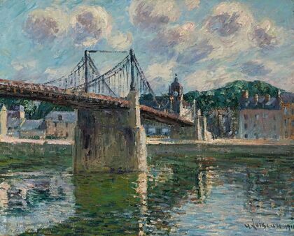 Le Pont Suspendu D’elbeuf