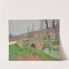 Le pont, temps gris (circa 1920-1925) by Henri Martin