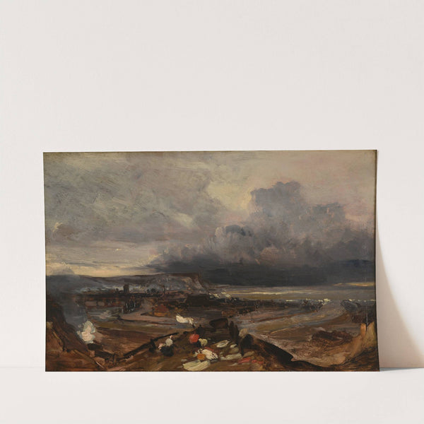 Le Port de Dieppe (after 1842) by Eugène Isabey