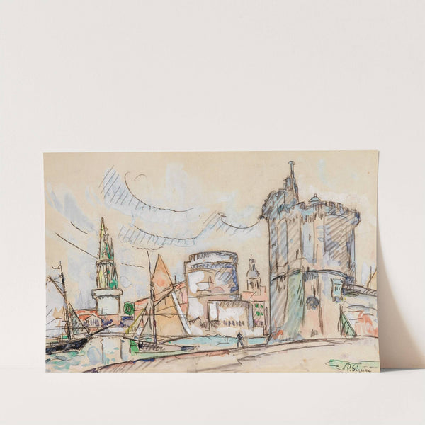 Le Port De La Rochelle by Paul Signac