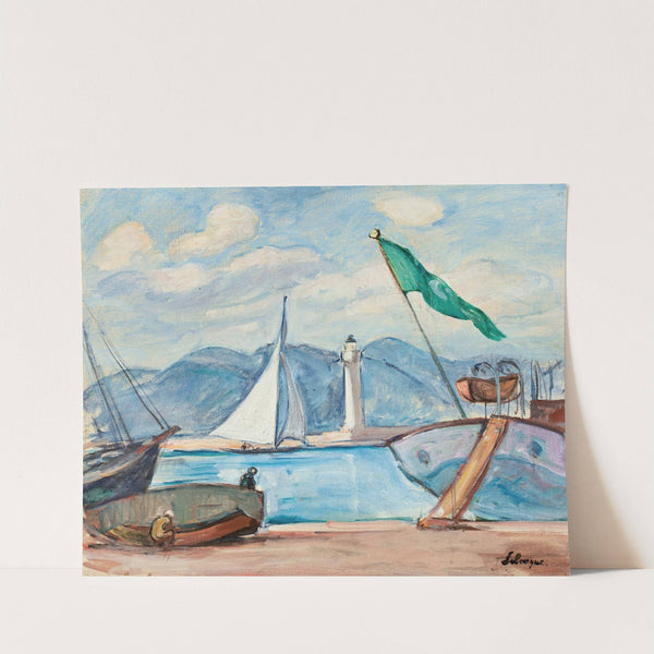 Le port de Saint-Tropez by Henri Lebasque