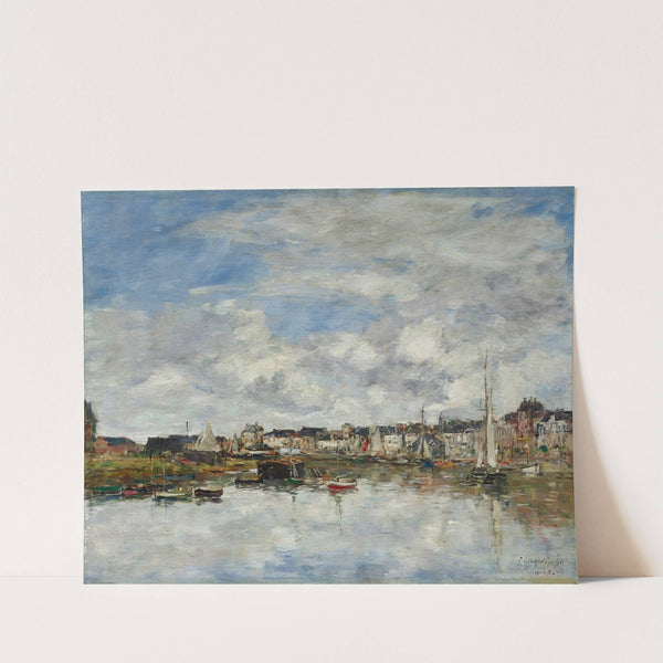 Le port de Trouville (1894) by Eugène Boudin