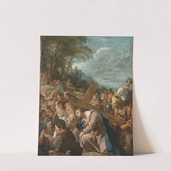 Le portement de Croix by Jean-François de Troy