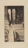 Le portique de la Galerie nationale à Londres (1878)