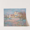 Le potager en hiver by Gustave Loiseau