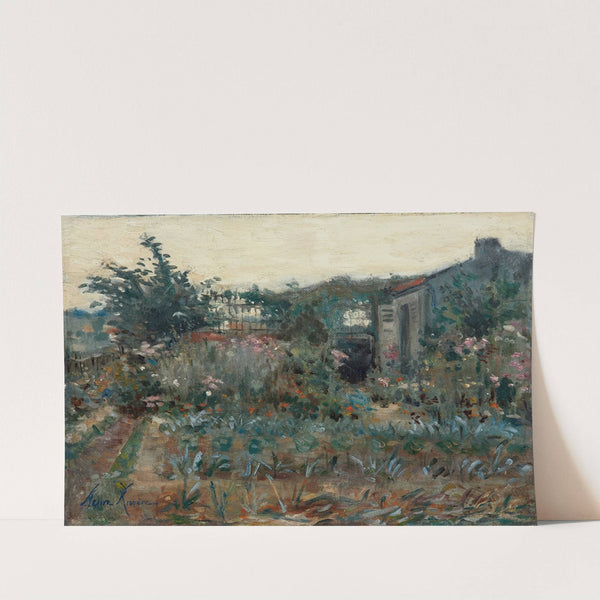 Le potager by Henri Rivière