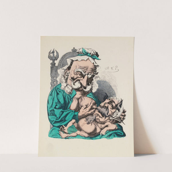 Le poupon à la mère Guillaume. by Zut (Alfred Le Petit)