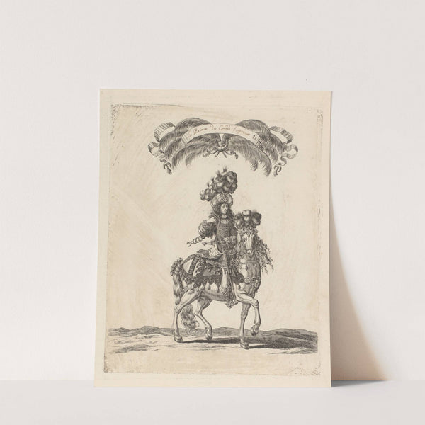 Le Prince de Condé Empereur des Turcs (1670) by François Chauveau