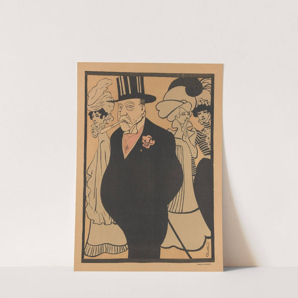 Le prince de Galles. (1904) by Auguste Roubille