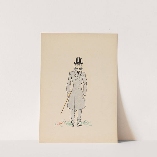 Le Prince Jean Troubetzkoy (1900) by Georges Goursat (Sem)