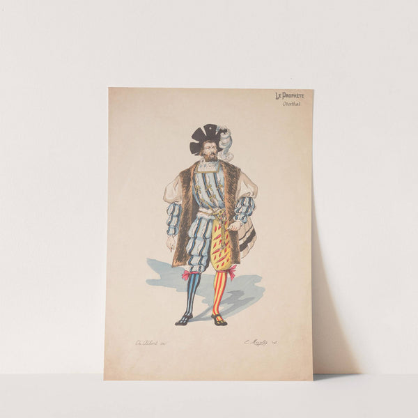 Le prophète – douze maquettes de costumes (1903) by Charles Bétout