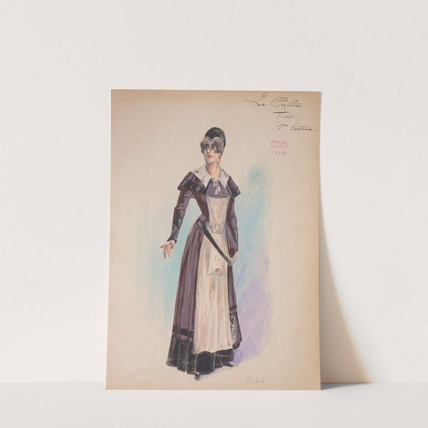 Le prophète – douze maquettes de costumes (1903) by Charles Bétout