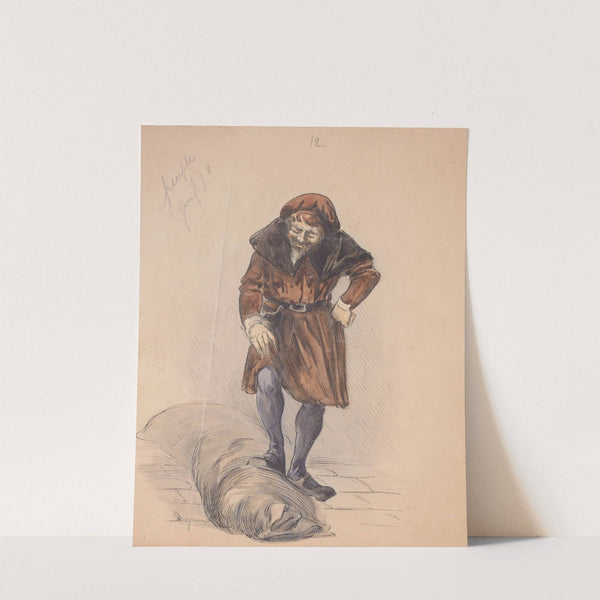 Le prophète – douze maquettes de costumes (1903) by Charles Bétout