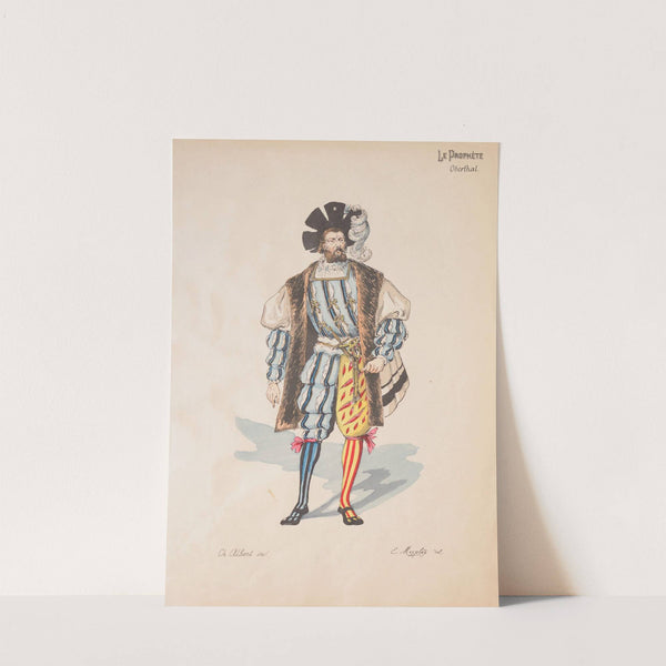 Le prophète – douze maquettes de costumes (1903) by Charles Bétout