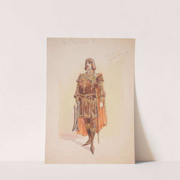 Le prophète – douze maquettes de costumes (1903) by Charles Bétout