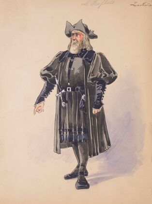 Le prophète – douze maquettes de costumes (1903) — size preview