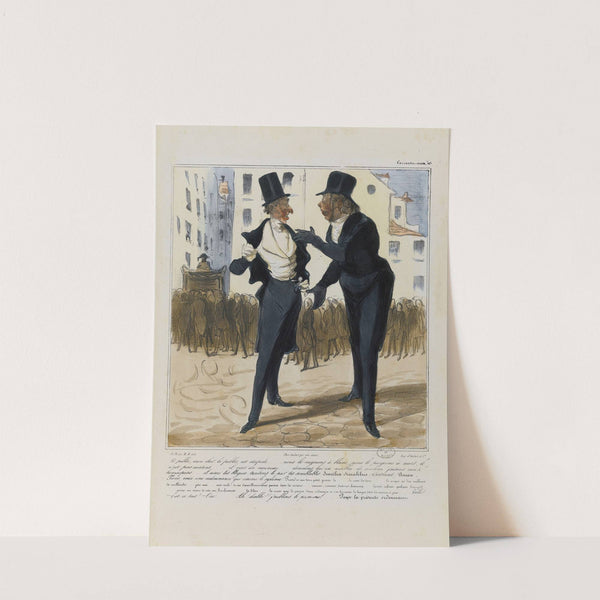 Le public, mon cher, le public est stupide (1836-1838) by Honoré Daumier