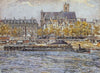 Le quai de l’Hôtel-de-Ville et l’église Saint-Gervais-Saint-Protais