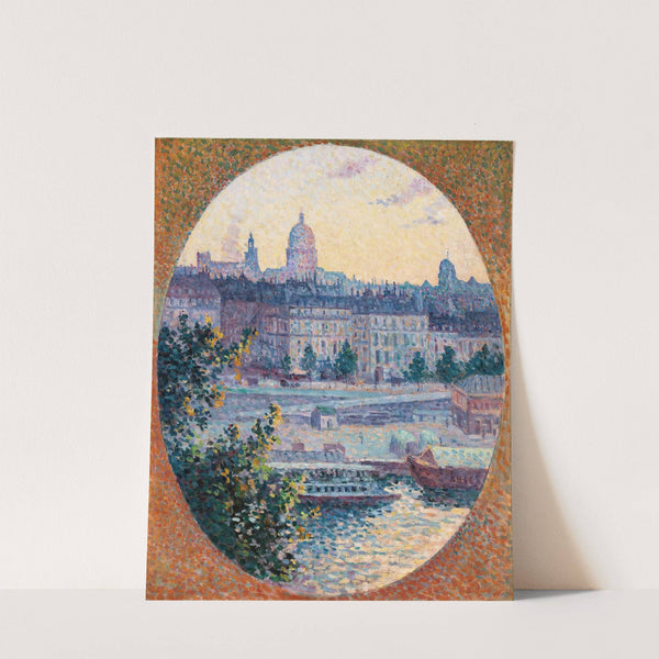 Le Quai Montebello Et La Colline Sainte-Geneviève (1901) by Maximilien Luce